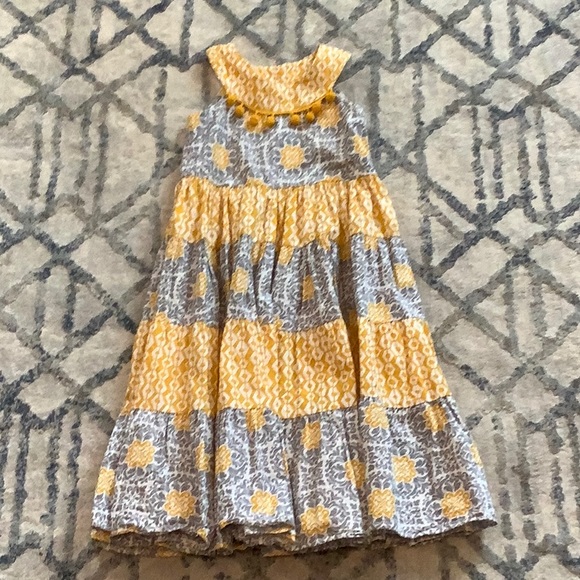 Jelly The Pug Other - Jelly the Pug like new yoke dress. Gray and Mustard yellow
